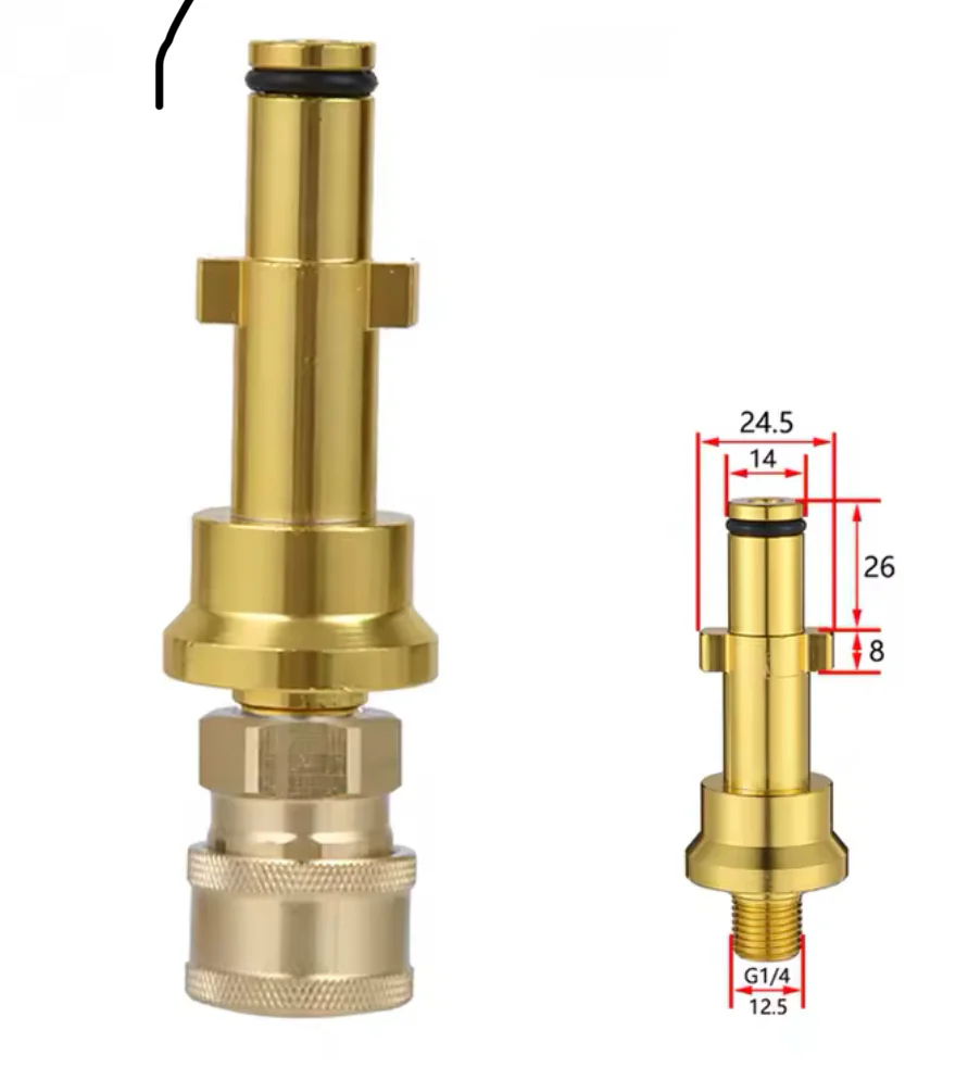 Nilfisk Nozzle 1/4'' Quick Connector and Nozzles - Image 4